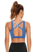 Double-sided Printing Stitching Sport Bra Yoga Bra