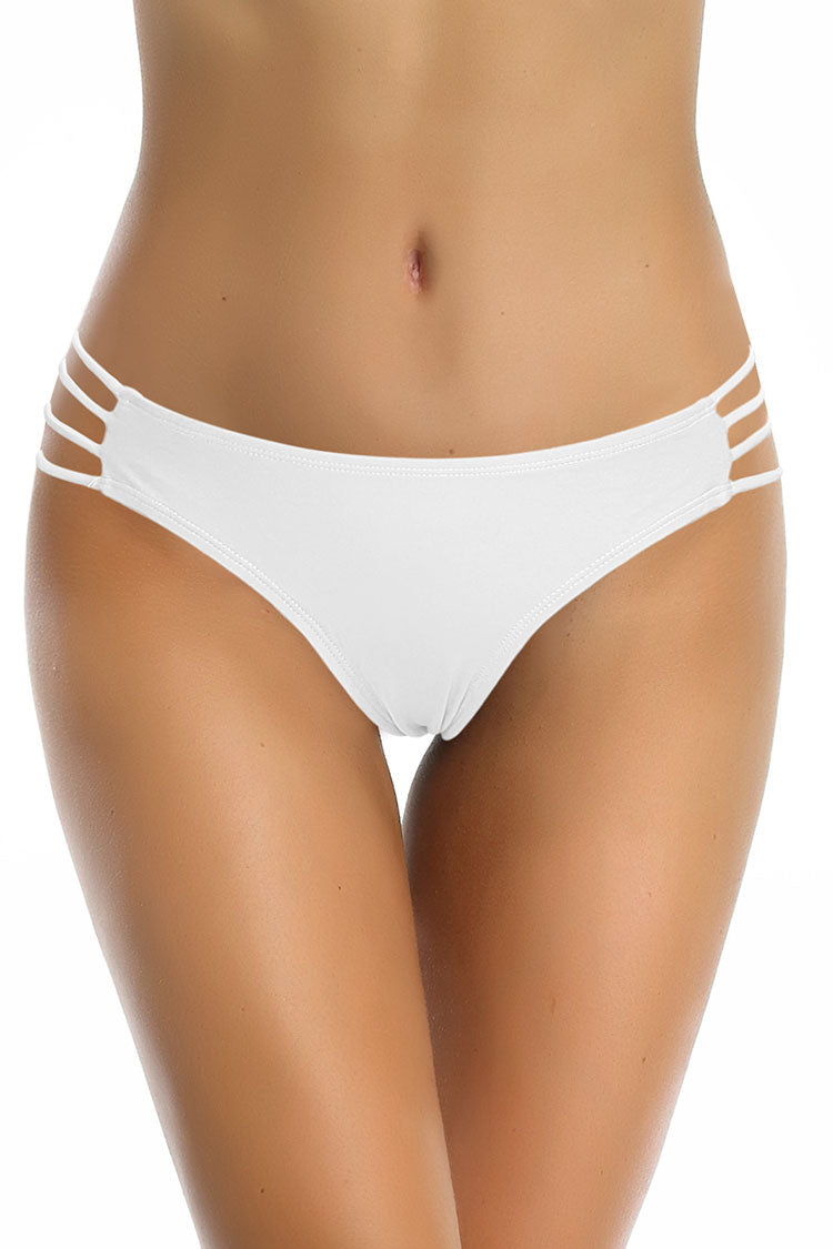 Womens Strappy Thong Bikini Bottom String Low Waisted Swimsuit