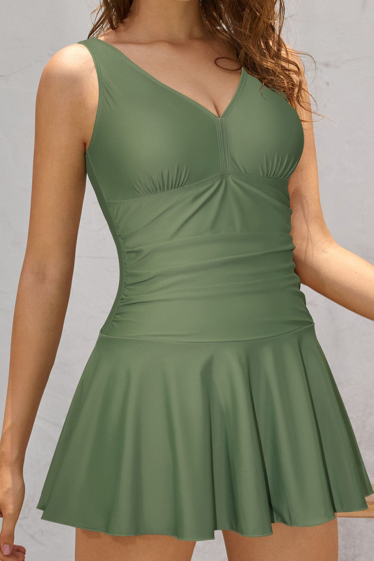 Shekini Ruched Costume da bagno da bagno retrò Donne da bagno