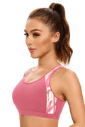 Double-sided Printing Stitching Sport Bra Yoga Bra