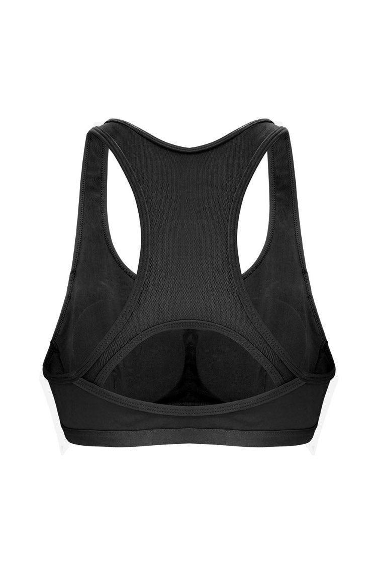 Double-sided Splicing Mesh Yoga Sports Bra