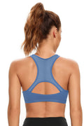 Double-sided Splicing Mesh Yoga Sports Bra