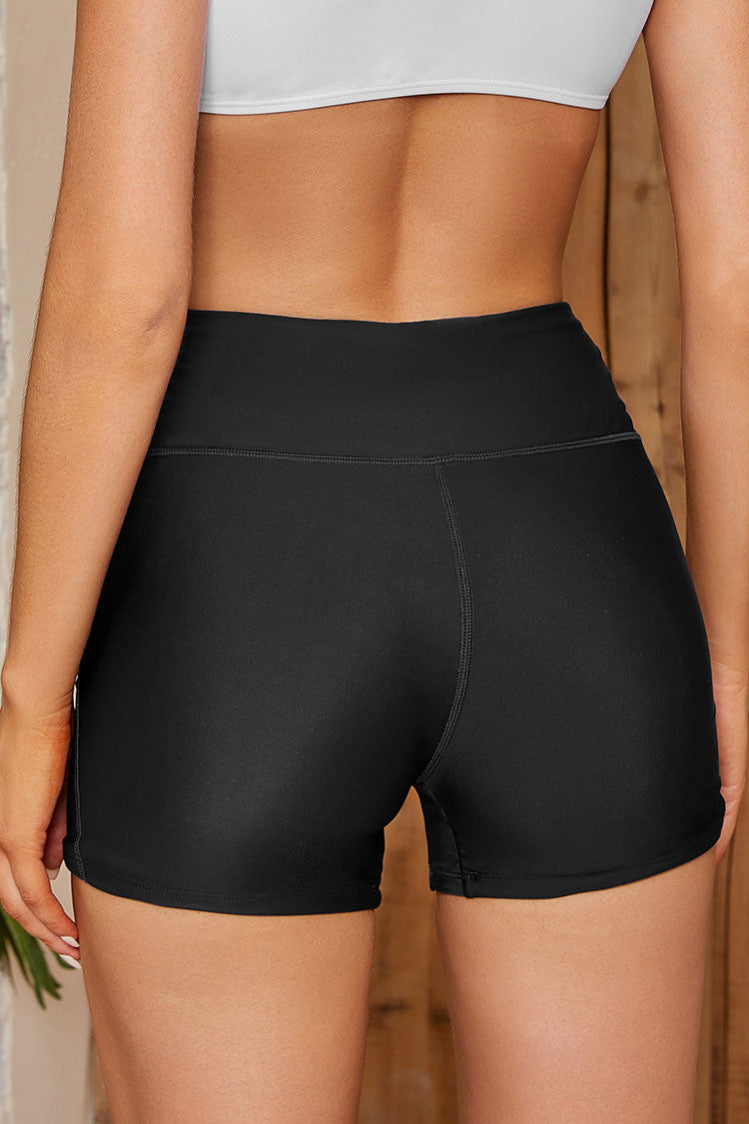 Women's Swim Shorts High Waisted Bathing Suit Bottoms