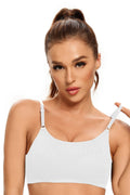 Adjustable Back Buckle Seamless Sports Bra