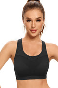 Double-sided Splicing Mesh Yoga Sports Bra