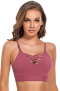 Sports Bras for Women Front Criss-Cross Crop Tops