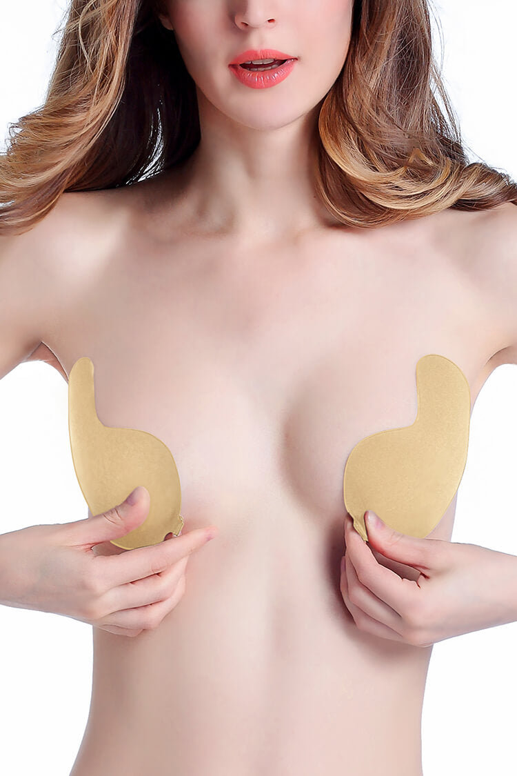 Women's Sticky Bra Backless Strapless Adhesive Bras 4 Pairs