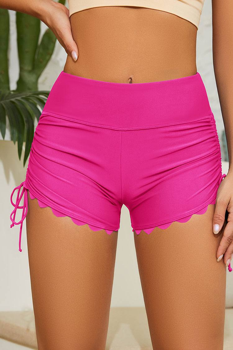 High Waisted Swim Shorts
