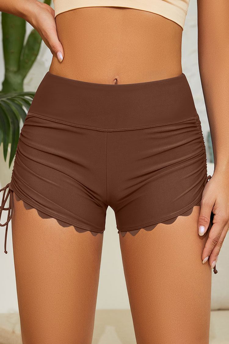 High Waisted Swim Shorts