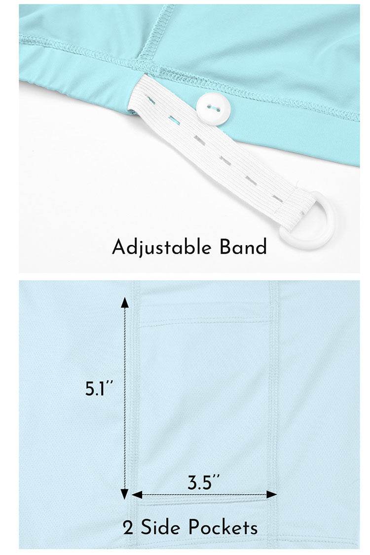 Women's Ruffle High Waist Maternity Swim Skirt