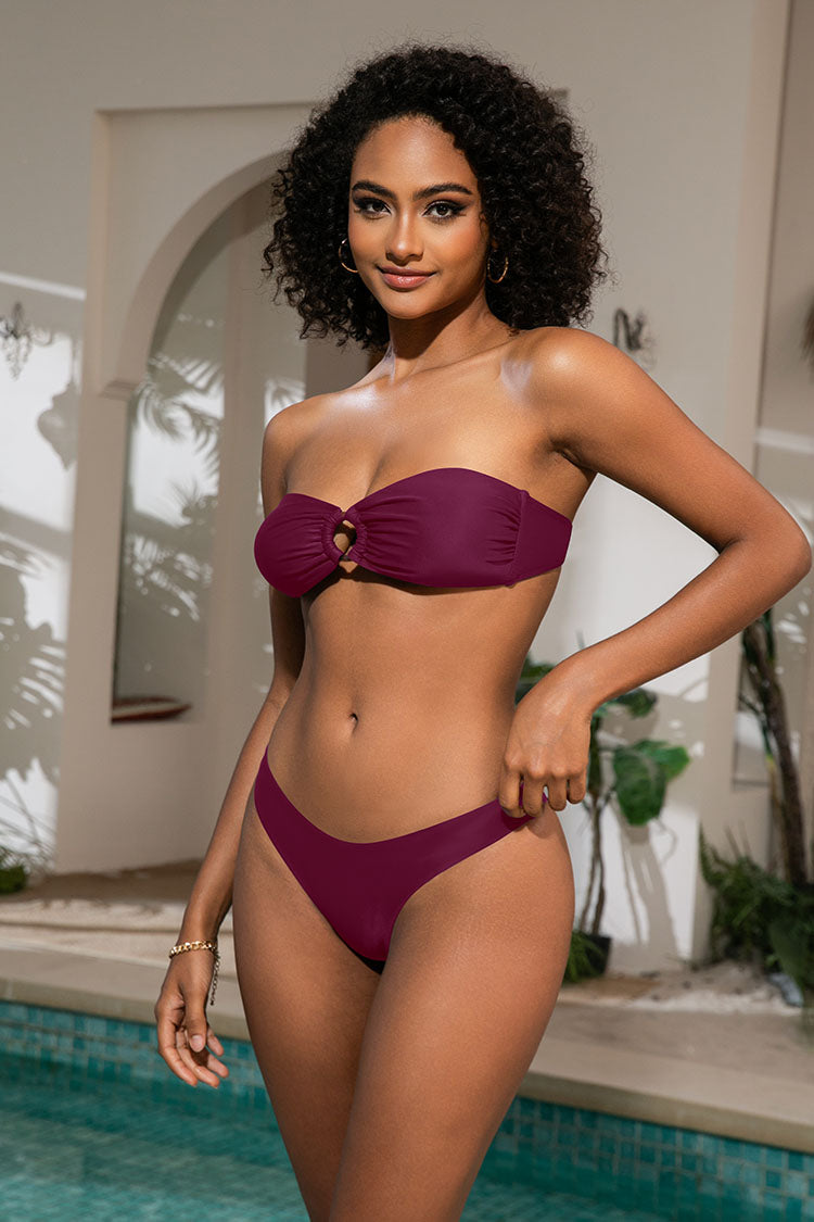 Sexy Women's Bandeau Bikini Set