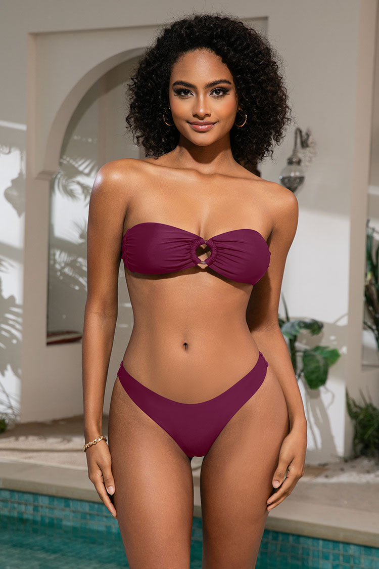 Sexy Women's Bandeau Bikini Set