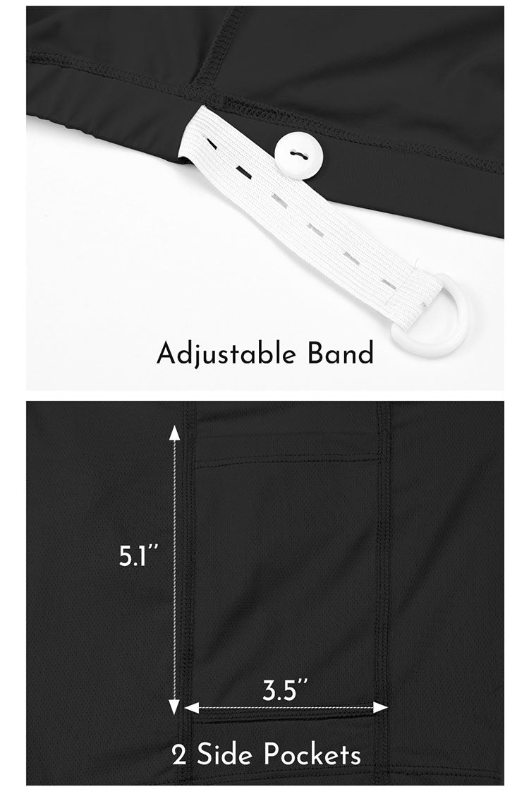 Women's Ruffle High Waist Maternity Swim Skirt