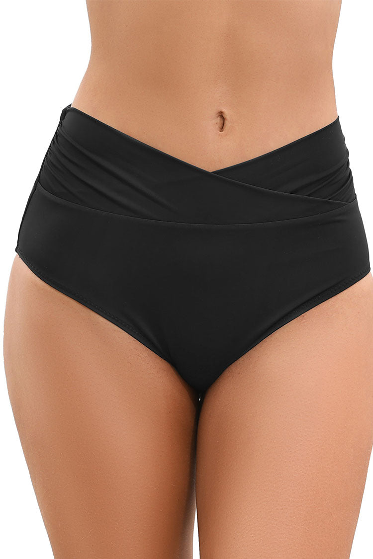 Women's High Waist Tummy Control Bikini Bottoms