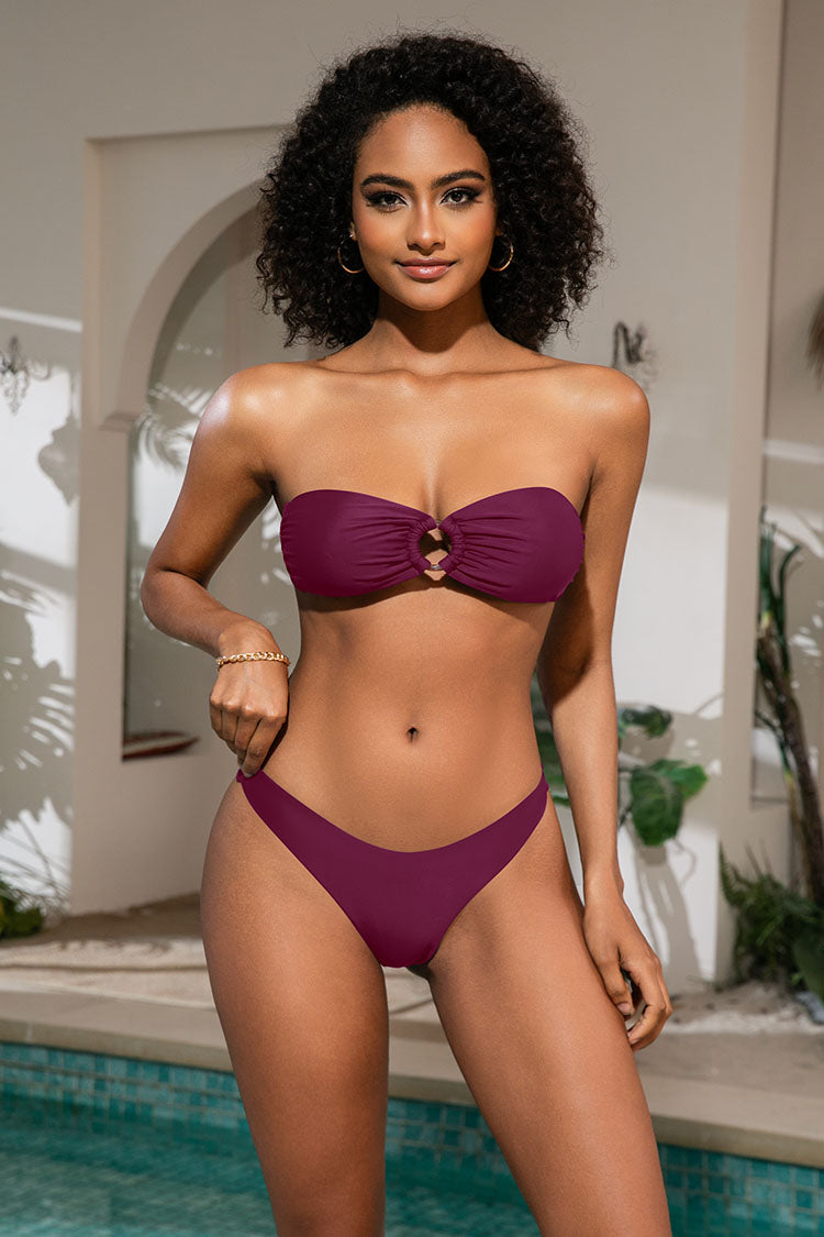 Sexy Women's Bandeau Bikini Set