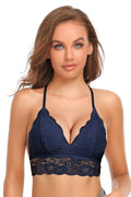 Deep V Bralette Front Closure Bra