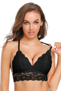 Deep V Bralette Front Closure Bra