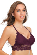 Deep V Bralette Front Closure Bra