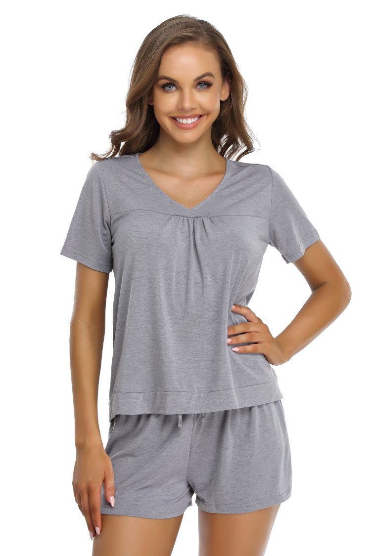 Short Sleeve Lightweight Loungewear Pajamas