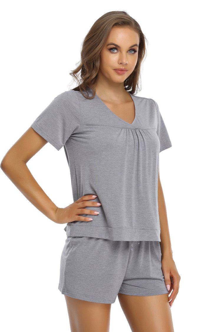 Short Sleeve Lightweight Loungewear Pajamas