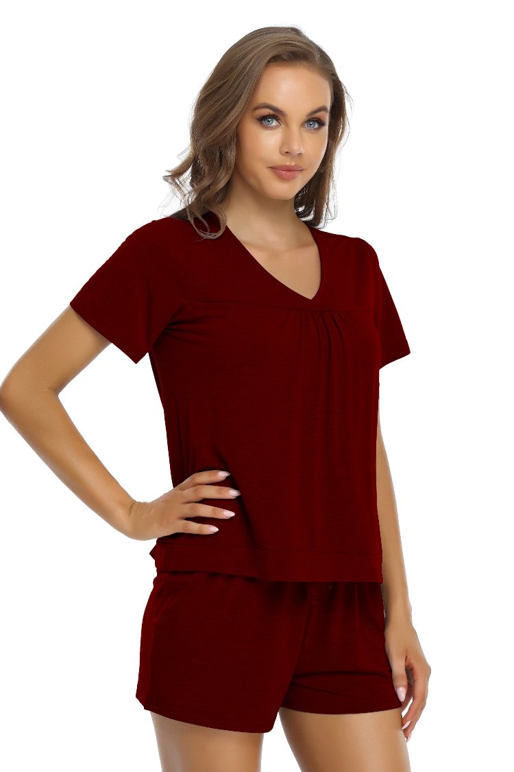 Short Sleeve Lightweight Loungewear Pajamas