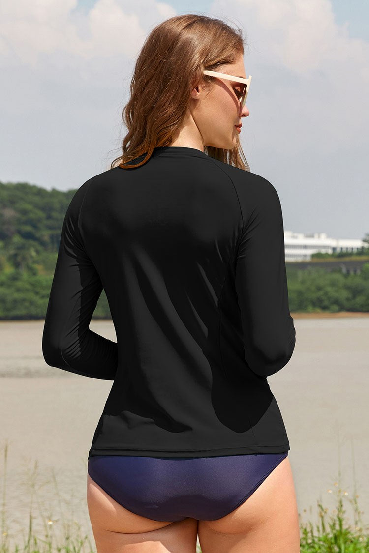 Shekini Long-Sleeve sports Swim Top