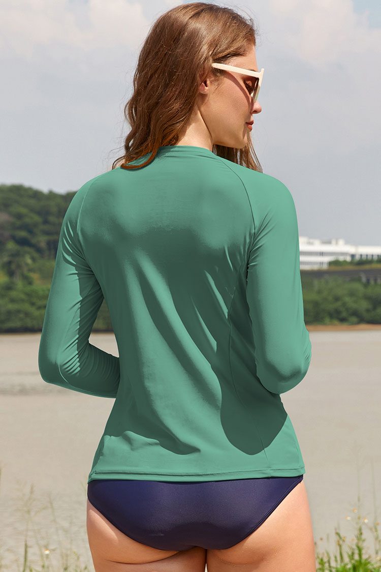 Shekini Long-Sleeve Sports Swim Top