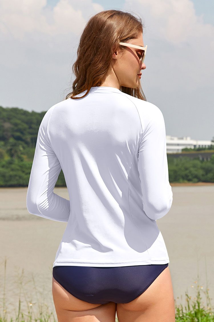 Shekini Long-Sleeve Sports Swim Top