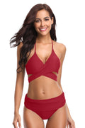 Push-up Bandage Halter Bikini