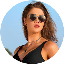 Two Piece V Neck Tankini