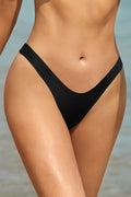 SHEKINI Sexy V Cut Cheeky Thong Bikini BottomBikini Bottoms