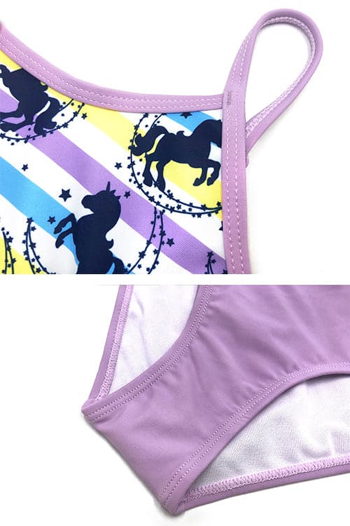 SHEKINI Baby Girl's Two Piece Swimsuits Kids Ruffle Bathing Suit