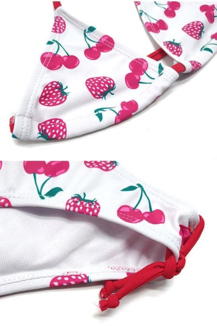 Girls' Swimwear Halter Triangle Bikini Swimsuits