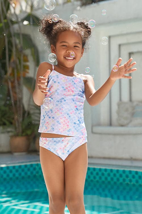 Baby Toddler Bikini Kids Tankini Set Girls Two Piece Swimsuits