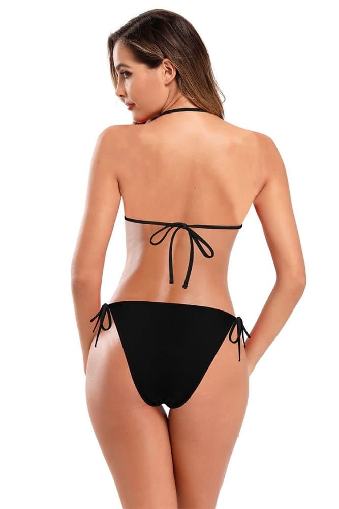 SHEKINI Halter Twist Knot Hot Bikinis Women 